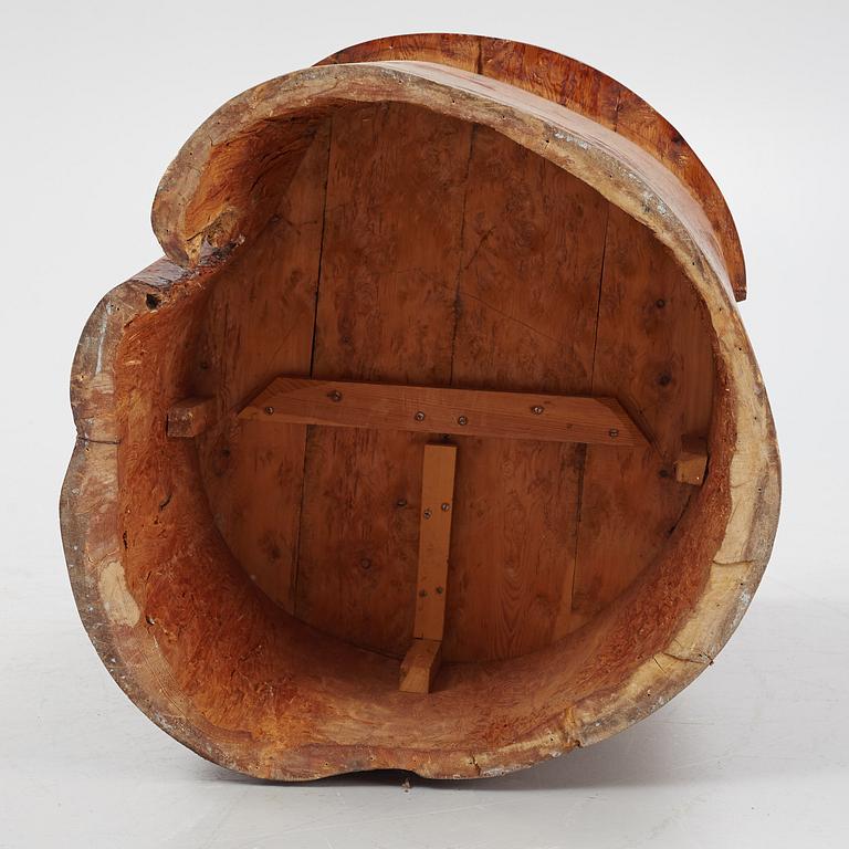 A pine chair, first half of the 20th Century.
