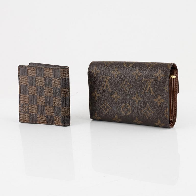 Louis Vuitton, plånböcker, 2 st, 2006-13.