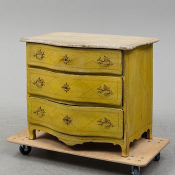 A Rococo chaest of drawers, second half of the 18th century.