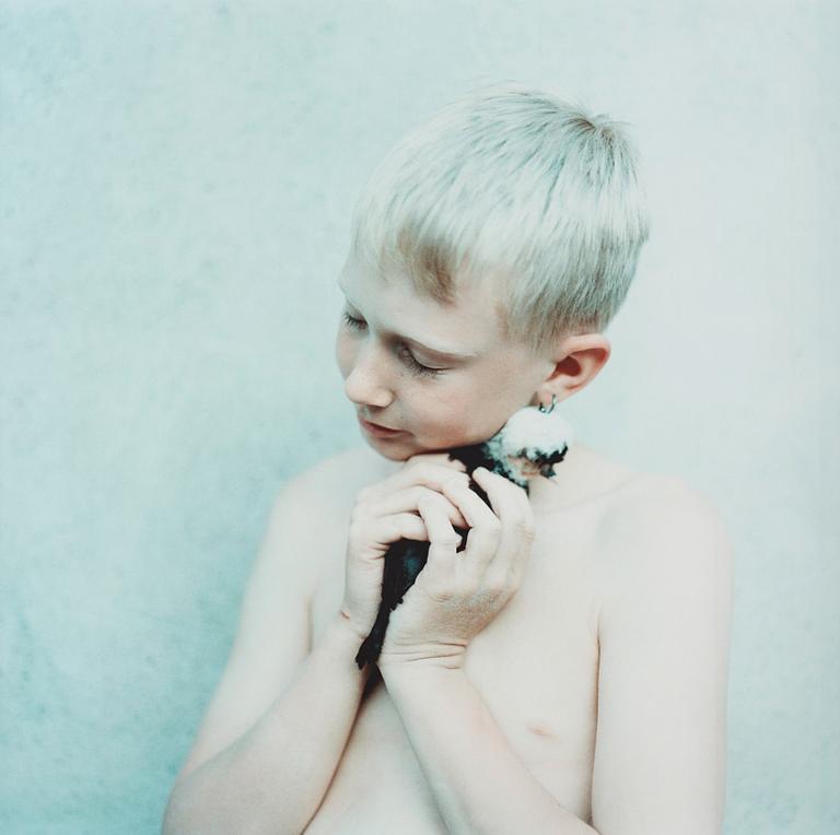 Anna Clarén, "Pojken med fågeln", 2006.