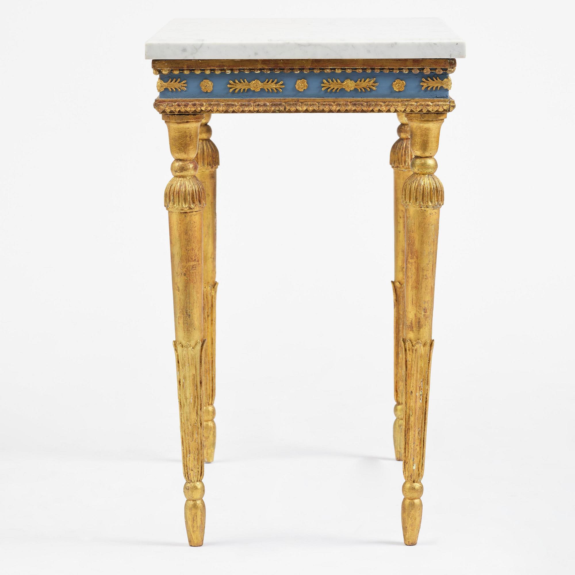 Konsolbord, Sverige, 1800-talets början, Sengustavianskt.