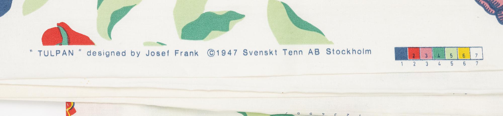 Josef Frank, gardiner, ett par, Firma Svenskt Tenn.