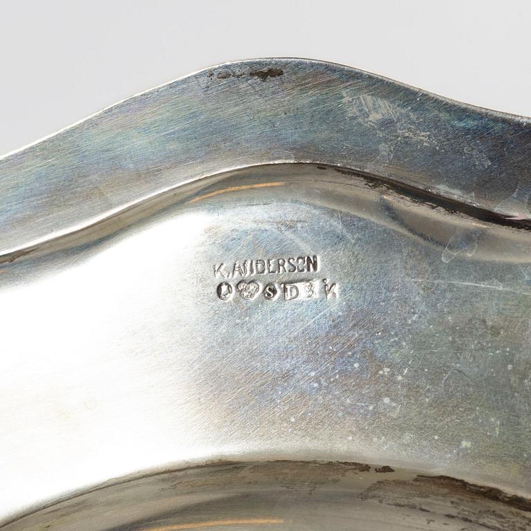 Dishes, 6 pcs, silver, Sweden, first half of the 20th century.