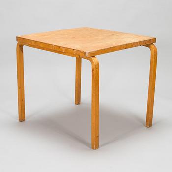 Alvar Aalto, pöytä, malli 85, O.Y. Huonekalu- ja Rakennustyötehdas A.B. 1900-luvun puoliväli.