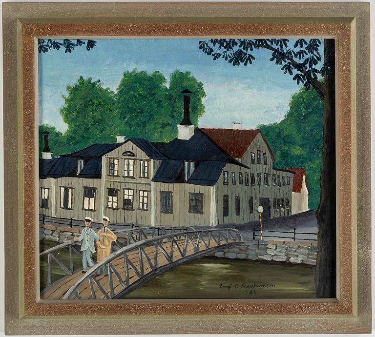 BENGT OLOV ABRAHAMSSON, oil on canvas, signed and dated -66.