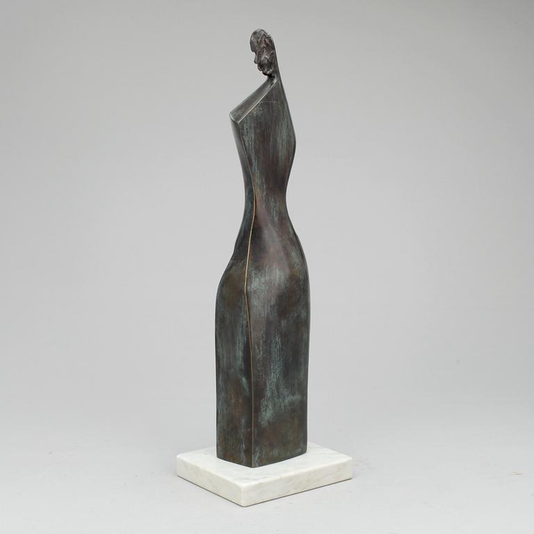 STAN WYS, skulptur, signerad och numrerad XII/XII, daterad 2002.