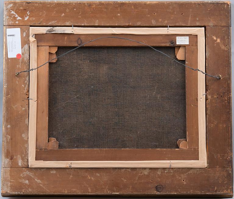 BERNDT LINDHOLM, öljy kankaalle, signeerattu.