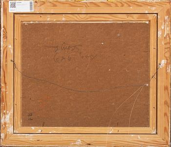 JULES SCHYL, oil on panel signed and dated 1949.