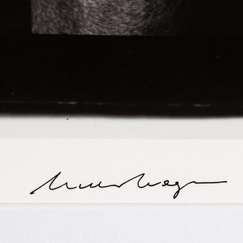 WILLIAM WEGMAN, fotografi, signerat och daterat -09.