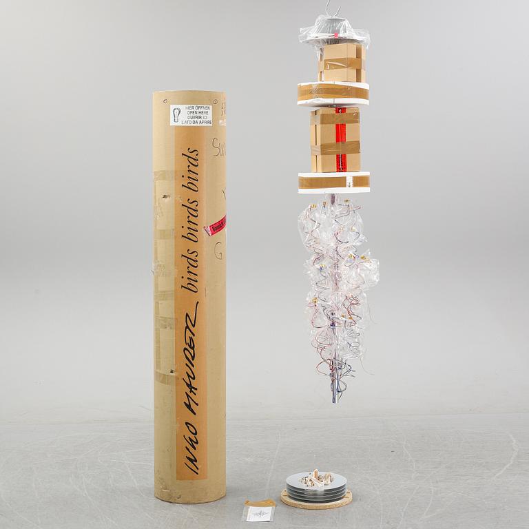 Ingo Maurer, a ceiling lamp model 'Birds Birds Birds'.