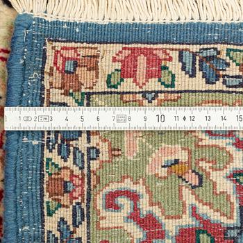 A rug, Kerman, ca 230 x 145 cm.