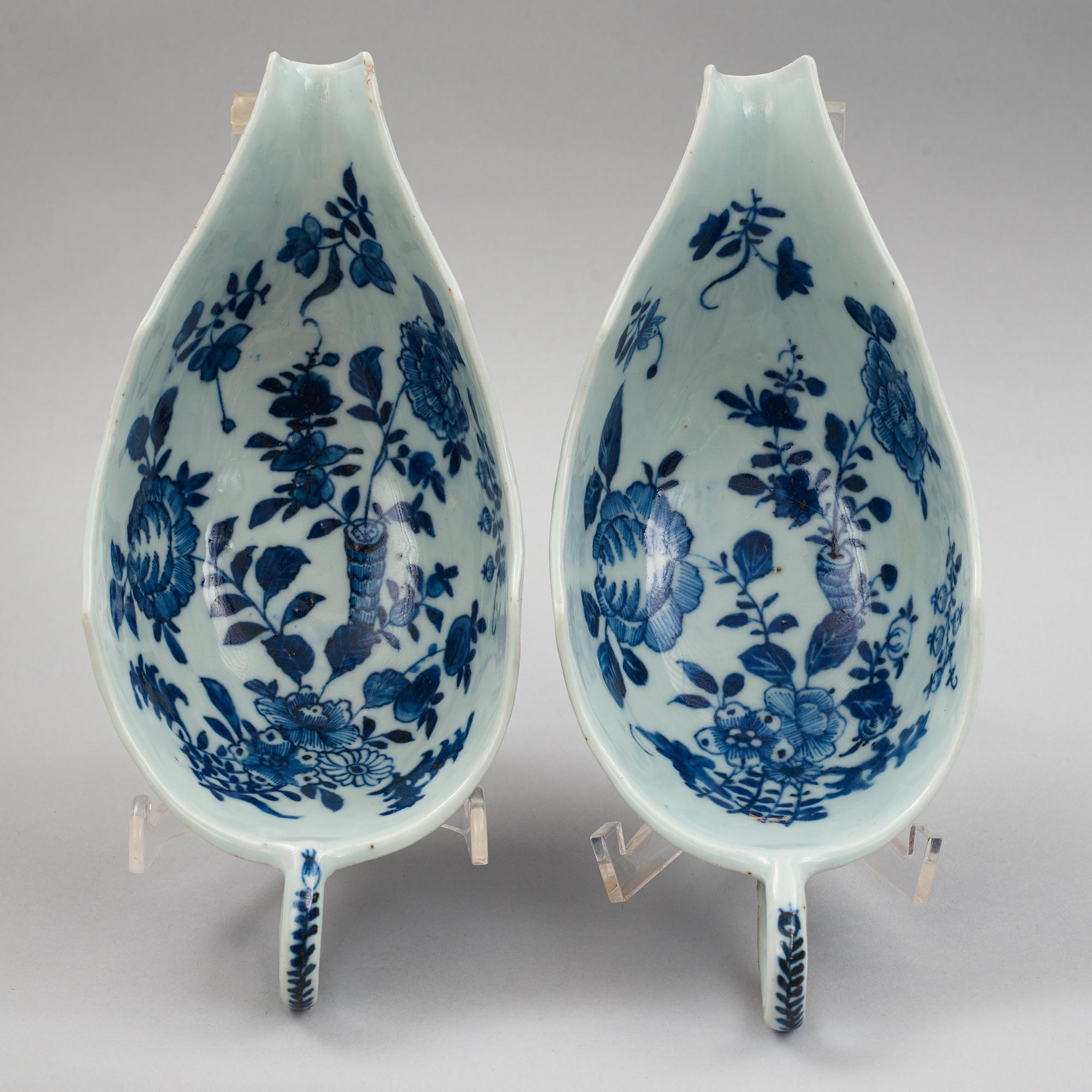 Servis, 62 delar, kompaniporslin. Qingdynastin, Qianlong (1736-95).
