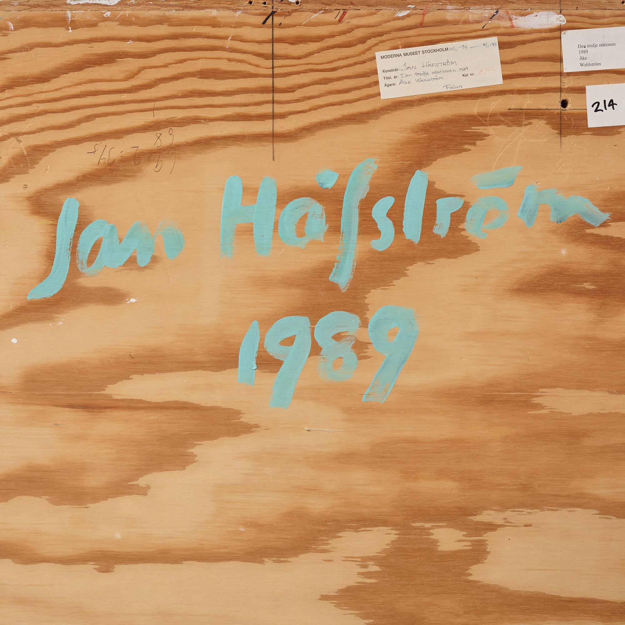 Jan Håfström, "Den tredje stationen".