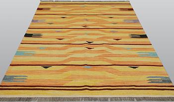 Rug, Kelim, modern design, approx. 206 x 154 cm.