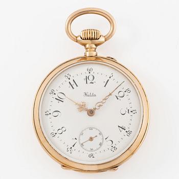 Halda, pocket watch, 40 mm.