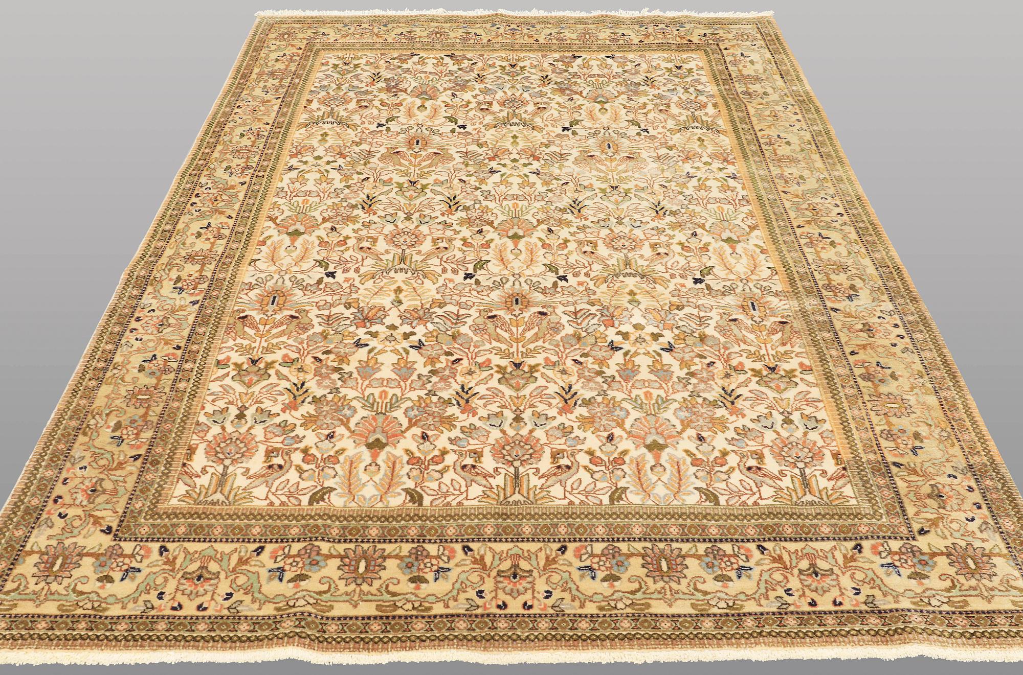 MATTA, Figural Täbriz , s.k " Tabatabai "301 x 198 cm.