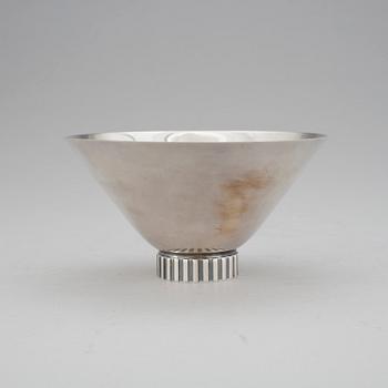 COHR & CO, Danmark. Skål, sterlingsilver, före 1987. Vikt ca 180 gram.
