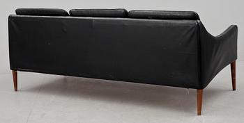 SOFFA, skinn, troligen Hans Olsen, 1960-tal.