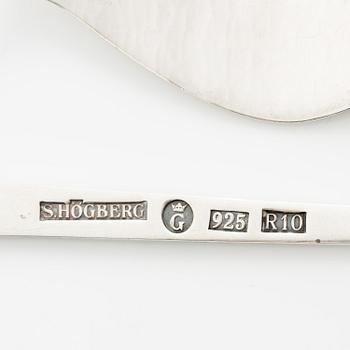 Sven-Erik Högberg, a hairpin, sterling silver, Gothenburg 1991.