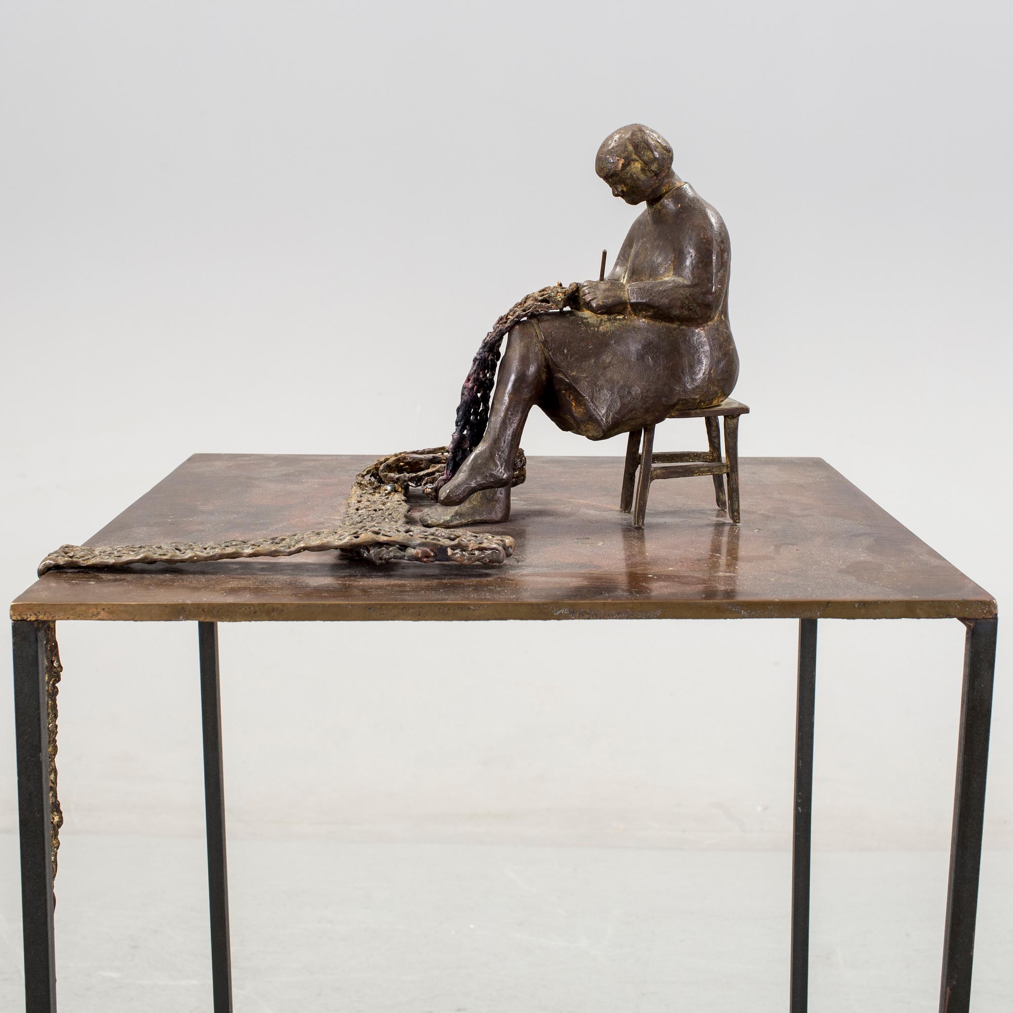JONAS HÖGSTRÖM, sculpture, bronze, signed Jonas Högström.