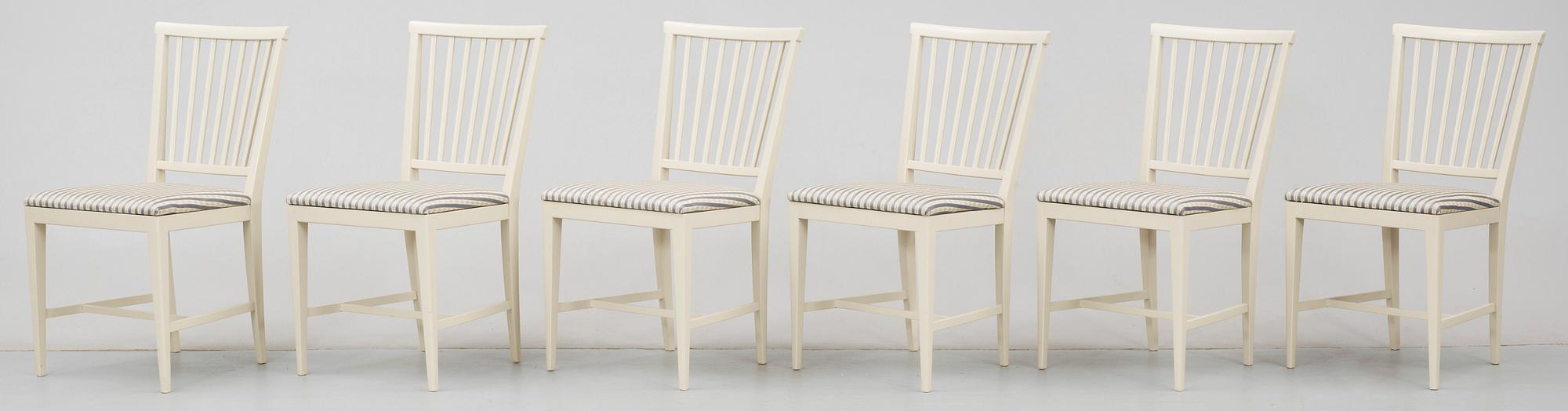 MATSALSGRUPP, 8 delar, "Herrgården" Carl Malmsten. 1900-talets andra hälft.