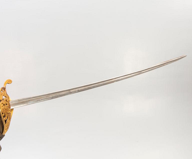 A late 19th century forester sabre.