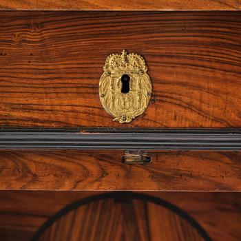 A Swedish Baroque Royal writing desk, by Hindrich von Hachten Ordered for the queen Hedvig Eleonora (1636-1715) 1683.