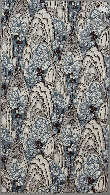 GARDINLÄNGDER, ett par, "Rox & Fix", Josef Frank, Svenskt Tenn.