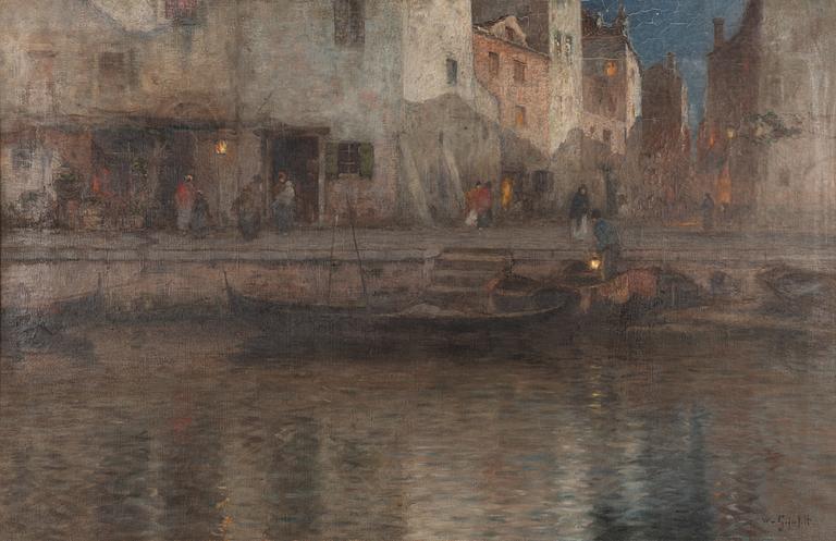 Wilhelm von Gegerfelt, Evening, Venice.