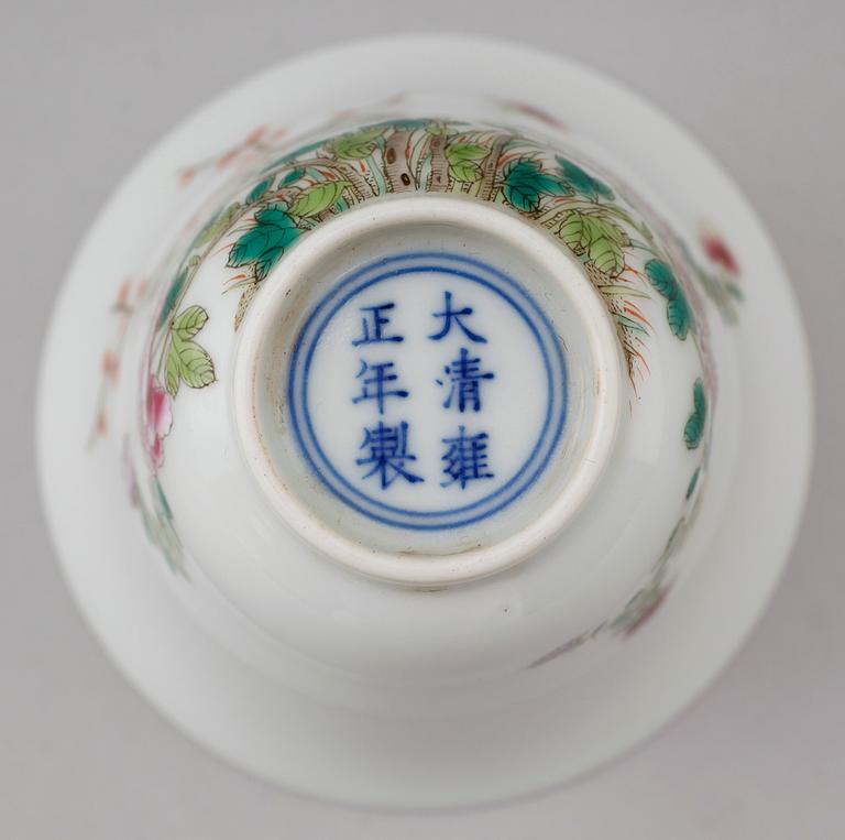 SKÅL, porslin, Kina, 1900-tal.