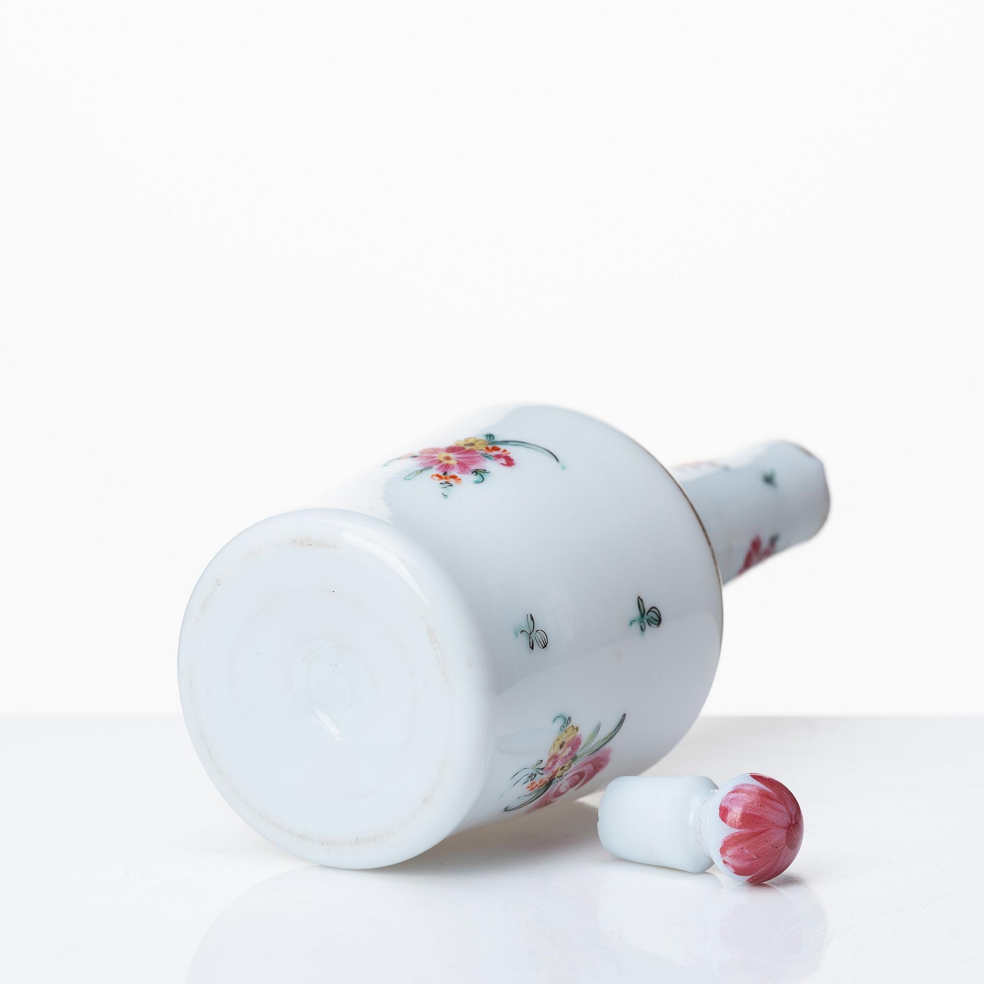 A Russian bottle with stopper, circa 1800.