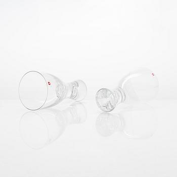 Tapio Wirkkala, A 27-piece set of 'Tapio' glassware for Iittala, Finland, model 2101.