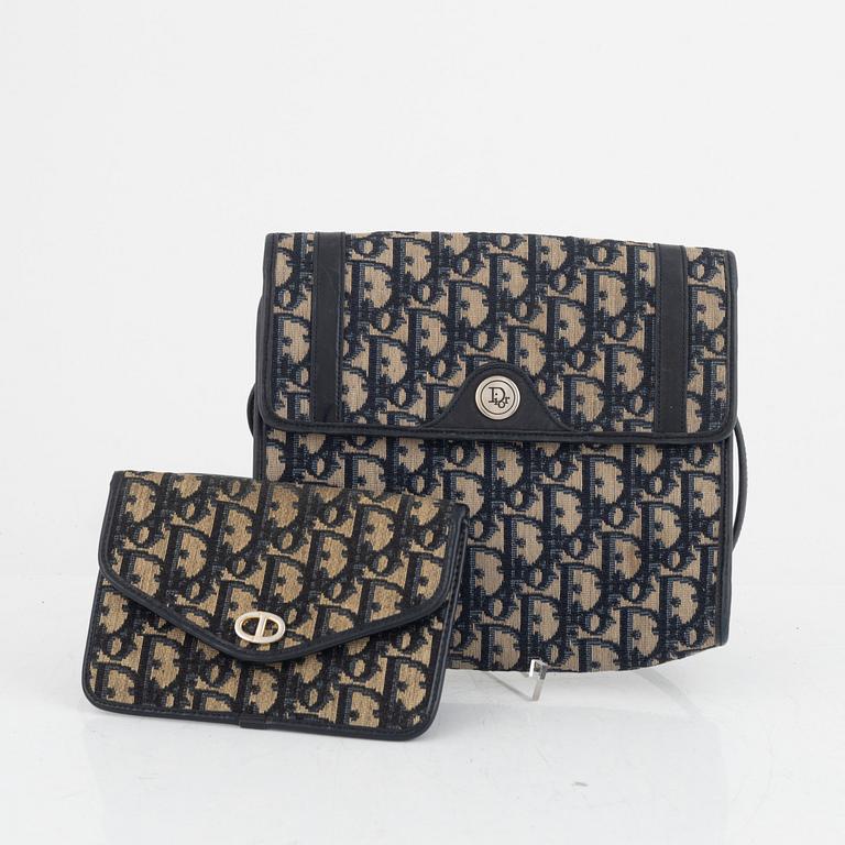 Christian Dior, väska och plånbok.