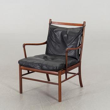 An Ole Wanscher 'Colonial Chair, PJ 149' by Poul Jeppesen, Denmark. Cites certificate.