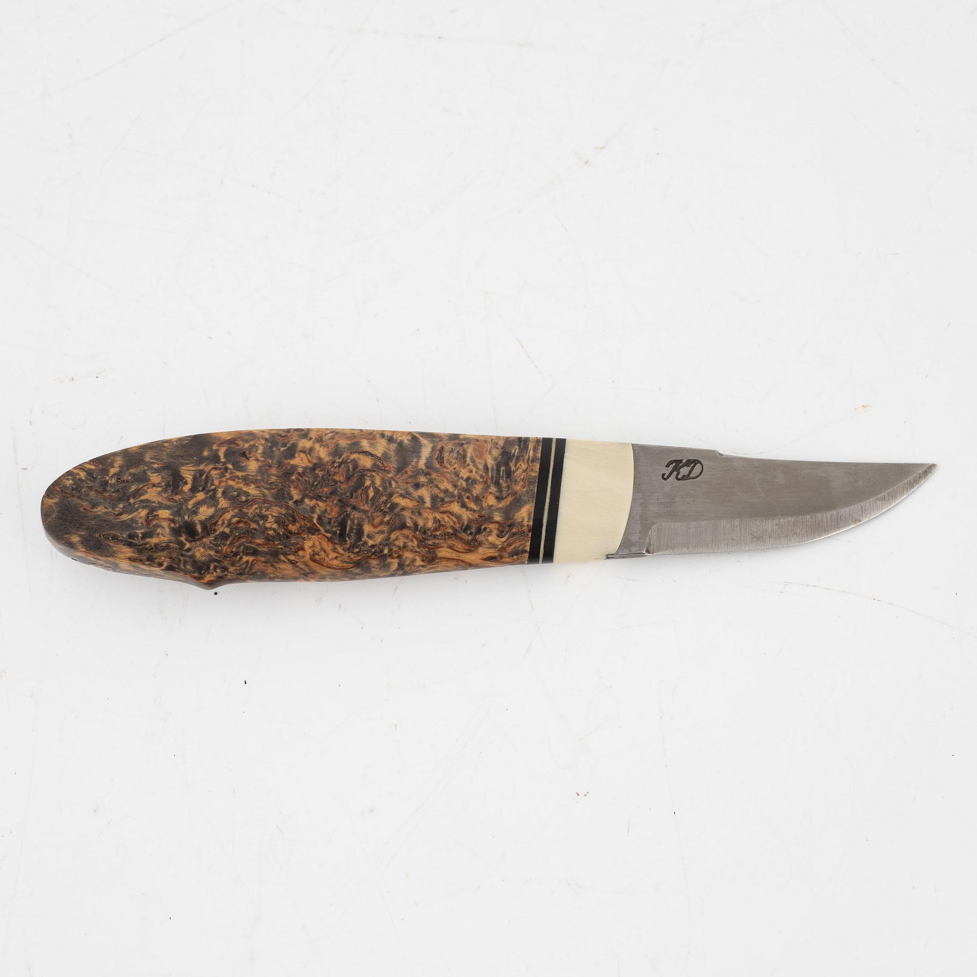 Jan-Arild Johnsen, knife, signed.
