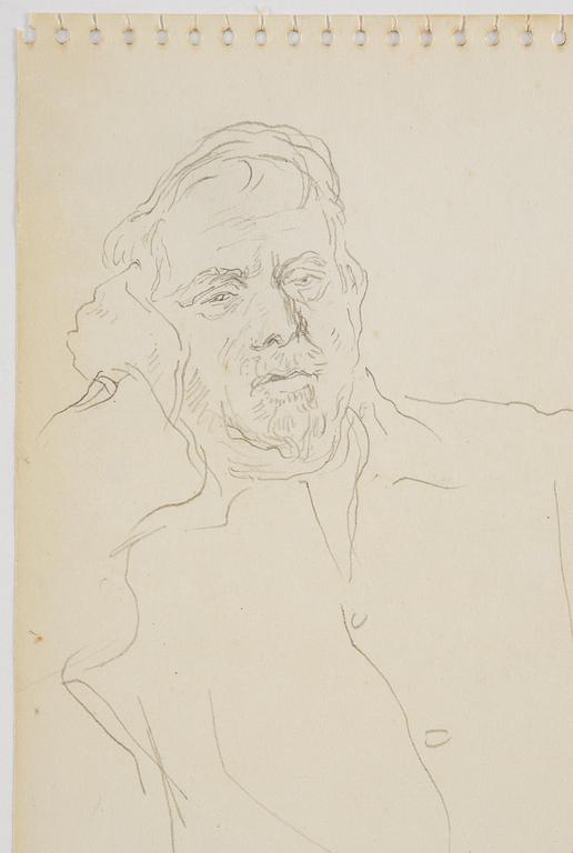 Lotte Laserstein, Porträtt av Erich Wolfsfeld.