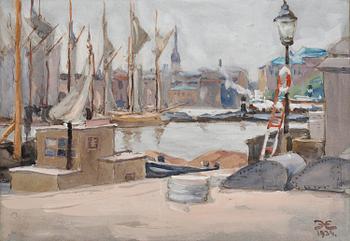 Prins Eugen, "Från Strandvägen" ("Vue de Stockholm").