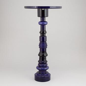 Oiva Toikka, a glass candlestick, Nuutajärvi, Notsjö, Finland.