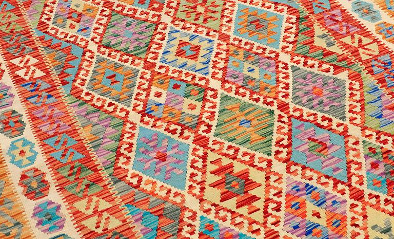 A RUG, Kilim, ca 248 x 161 cm.