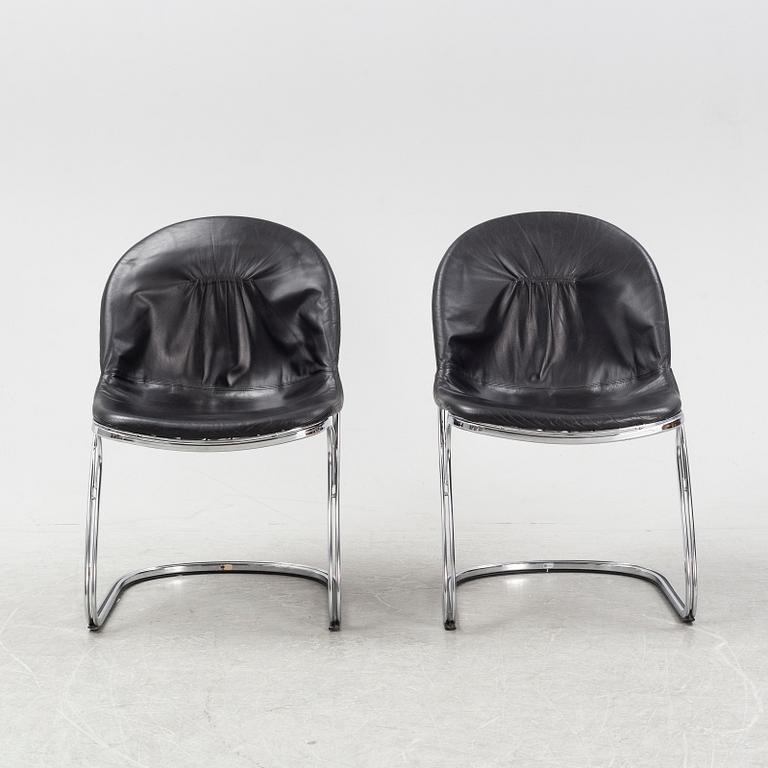 Gastone Rinaldi, stolar, ett par, "Pascale", Thema, 1970-tal.