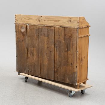 A 18th/19th Century pine cupboard.