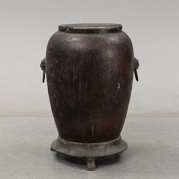 Vattentunna, koppar, 1800-tal.