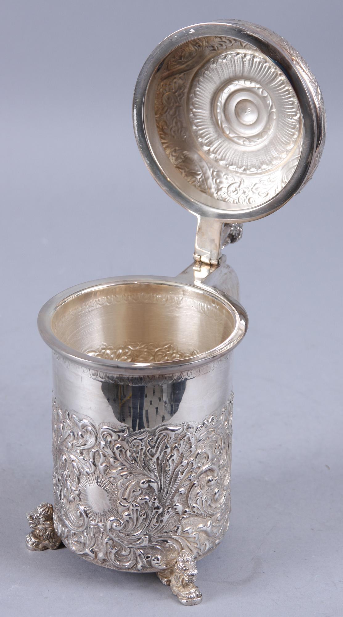 STOP, silver, importstämplar, 750 gram.