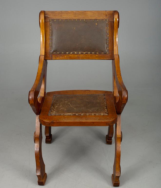 FÄLLSTOL, ek, sekelskiftet 1800/1900-tal.
