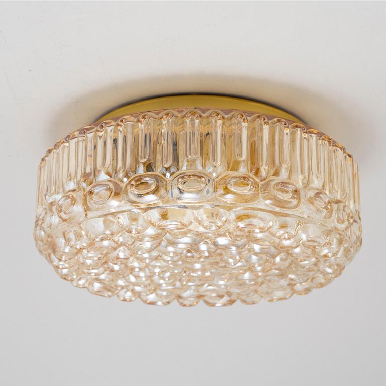 Helena Tynell, A glass ceiling light, Glashütte Limburg, Germany.