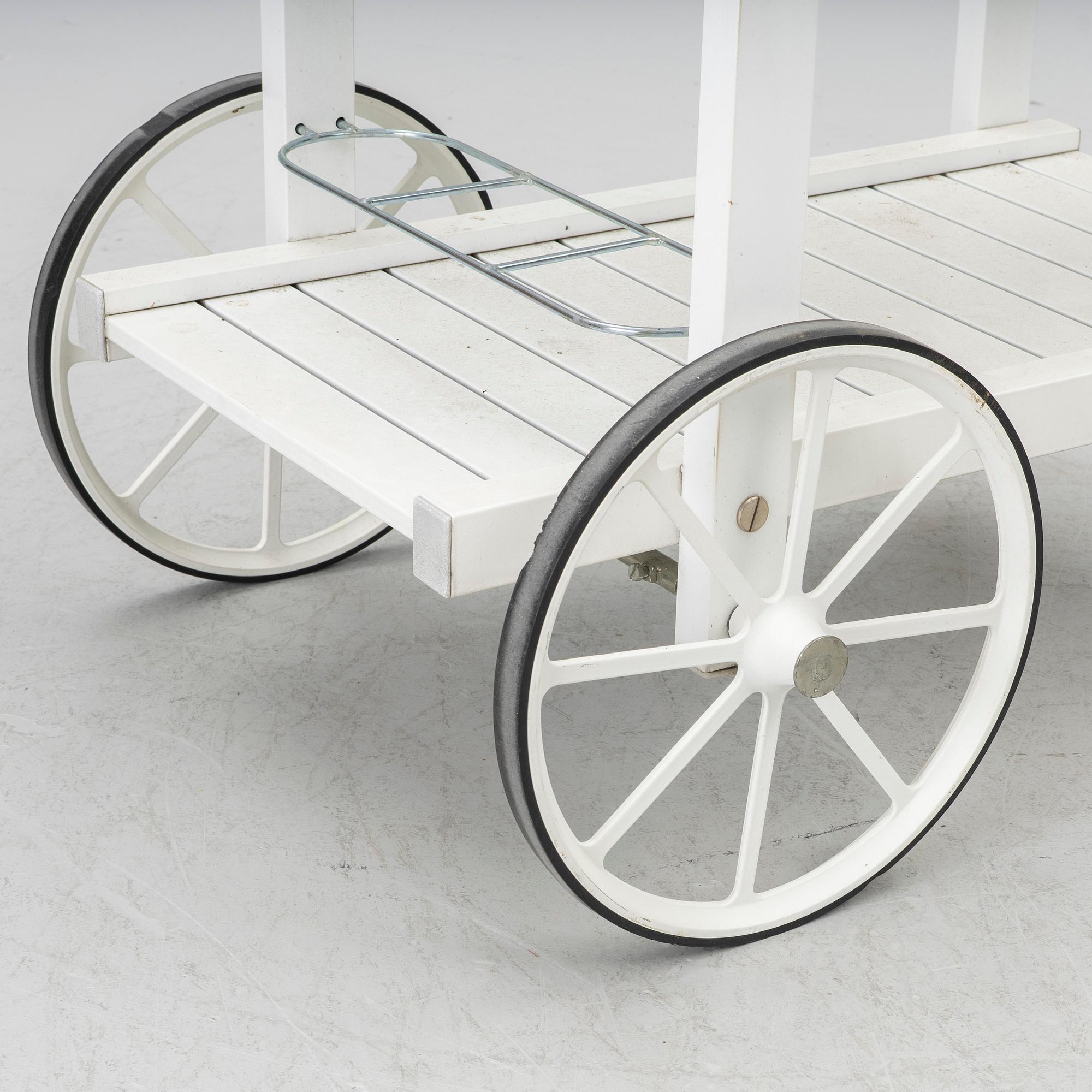 Elsa Stackelberg, serving cart, Fri Form, contemporary.