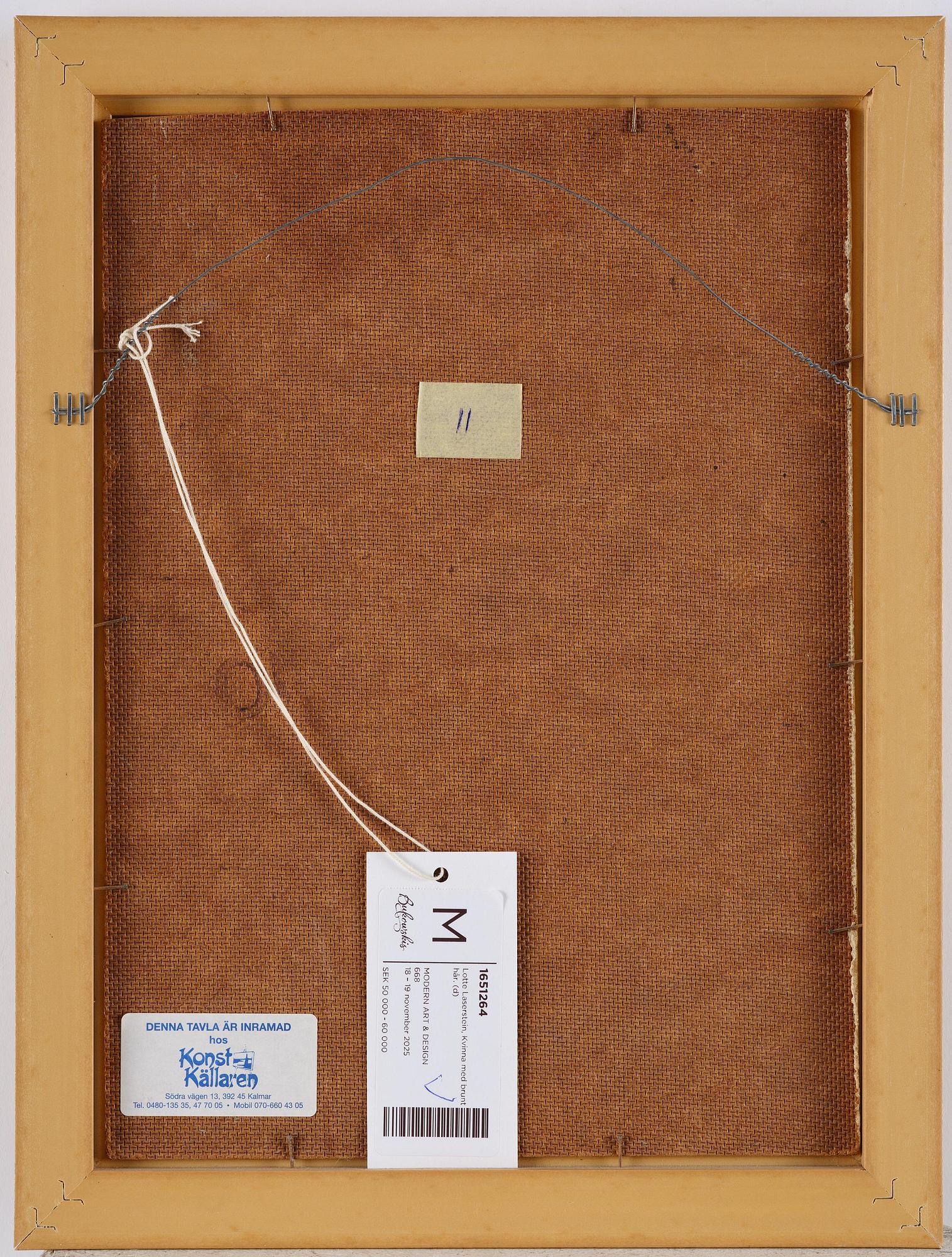 Lotte Laserstein, Woman with brown hair.