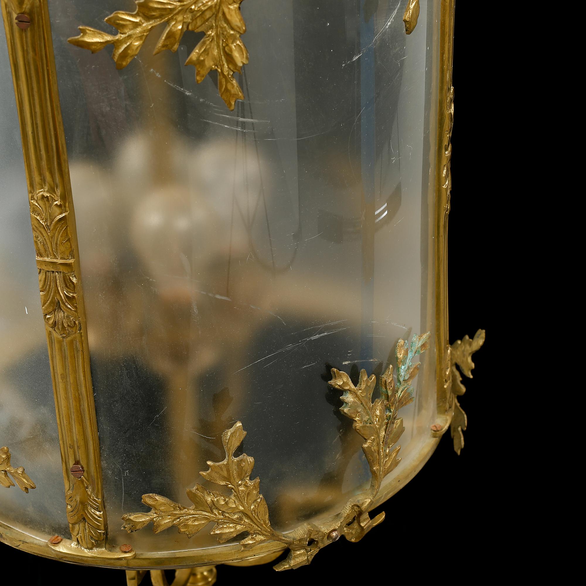 A 21th century ceiling lamp.
