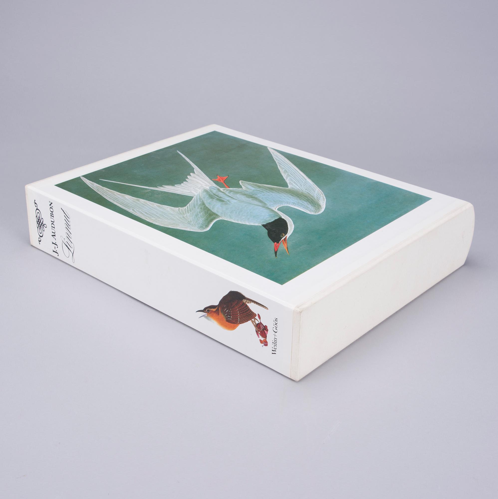 BOK, "Linnut", John James Audubon, numrerad upplaga 1050/2000, Weilin + Göös, 1990.