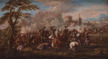 Francesco Graziani ("Ciccio"), Batalj mellan ottomaner och kristna.